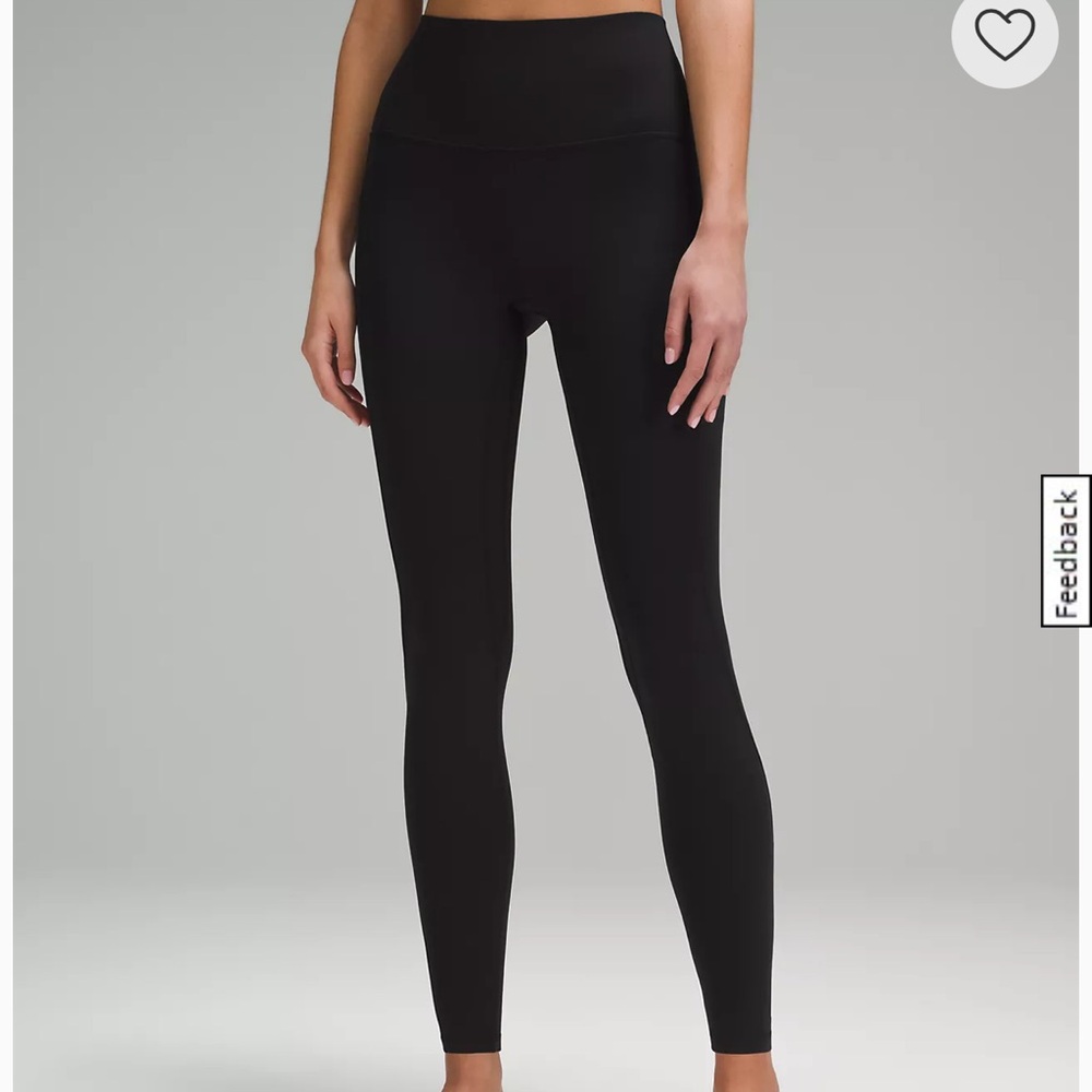 lululemon black high rise leggings